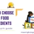 How to Choose Pet Food Ingredients