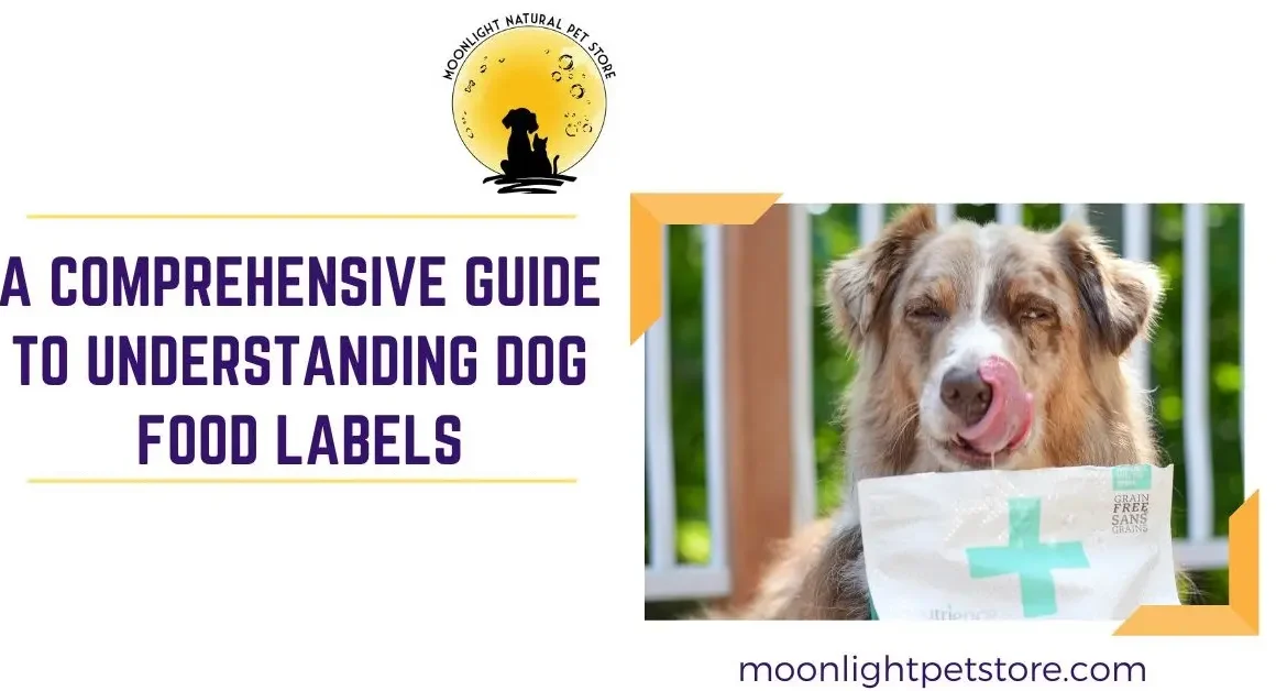 Understanding dog kibble label